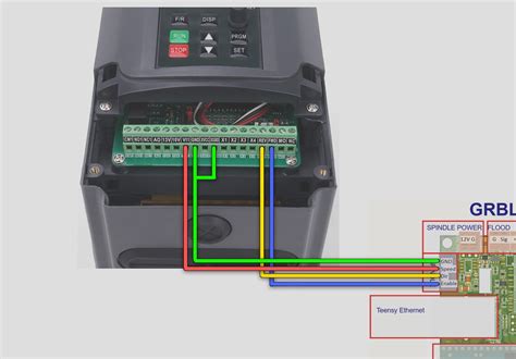 cnc router parts vfd cable|2.2 kw vfd spindle wiring.